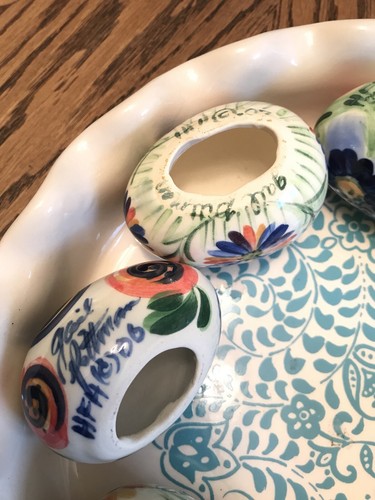 Gail Pittman Easter Egg Lot Of 9 Hfh Rare Set 2001-2009 Collectible Collector