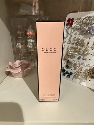 New GUCCI Glow Hydrating Mist Prep Set Refresh Mist 2.7 FL OZ Brume De Beauté
