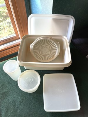 5-piece Tupperware Pack N Carry Lunch Box, Bento Box, Vintage Set