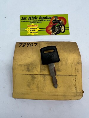 Vintage TEC Honda Factory Pre Cut Motorcycle Key # 78907 OEM