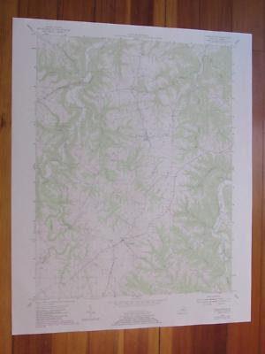 Franklinton Kentucky 1987 Original Vintage USGS Topo Map