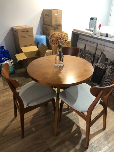 west elm tripod bistro table