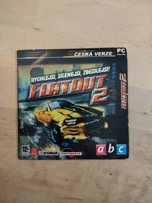 FlatOut 2 DVD ROM Game 2006 Empire Bugbear Entertainment UK VERY GOOD PLUS