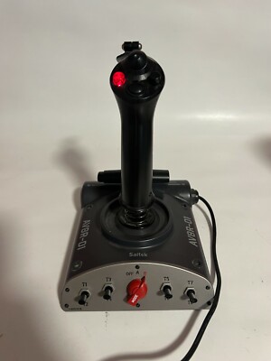 Saitek Aviator Flight Stick AV8R-01 Joystick Microsoft XBOX 360 NO TESTED