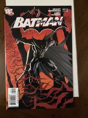Batman #655-658 (1st app of Damian Wayne/Son of Batman)  #655 Signed By Kubert