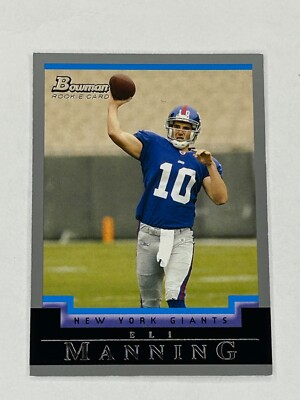 2004 Bowman #111 Eli Manning RC Rookie Card NY Giants Ole Miss