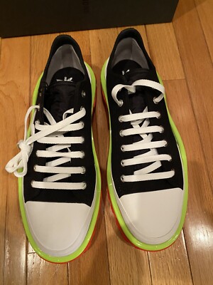 RAF Simons x Adidas Detroit Runner Size 10 US  MSRP $450 Black White
