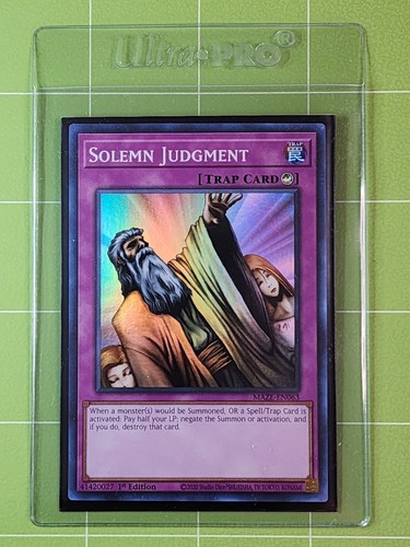 Yugioh! Solemn Judgment MAZE-EN063 Maze of Memories Ultra Rare