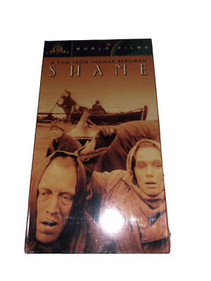 Ingmar Bergman Shame SEALED VHS Swedish Masterpiece 1968 RARE