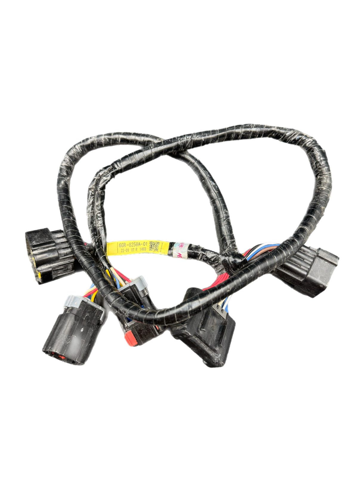 Yamaha Single Engine Helm Harness Main Station 3 Foot 6GR-8258A-01-00 #2