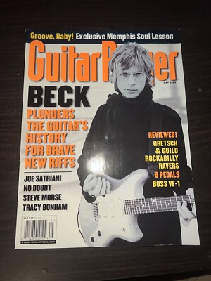 Guitar Player May 2000 Beck Joe Satriani No Doubt Steve Morse Tracy Bonham