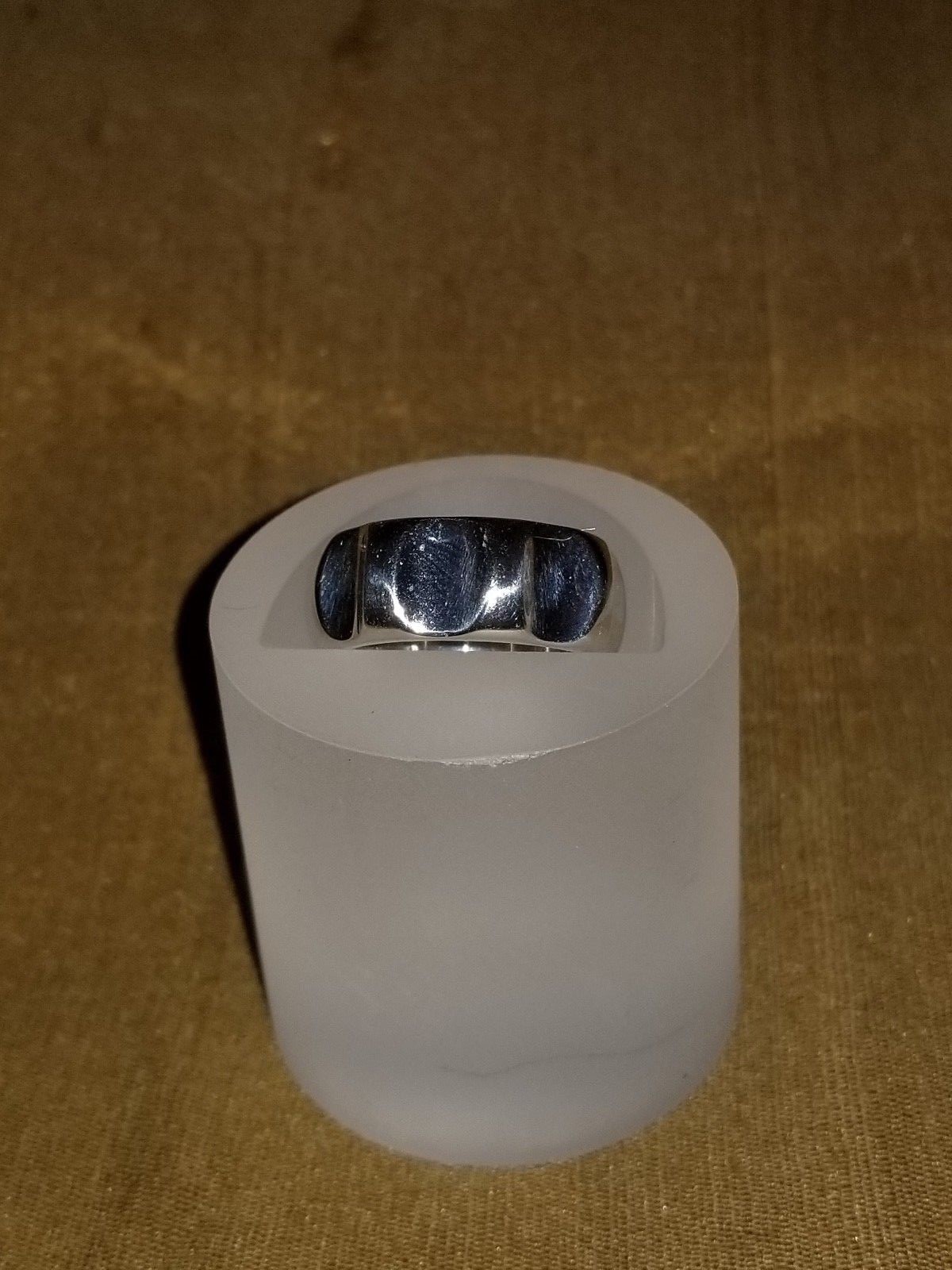 2003 Tiffany & Co. Sterling Silver 925 Coin Edge Band Ring