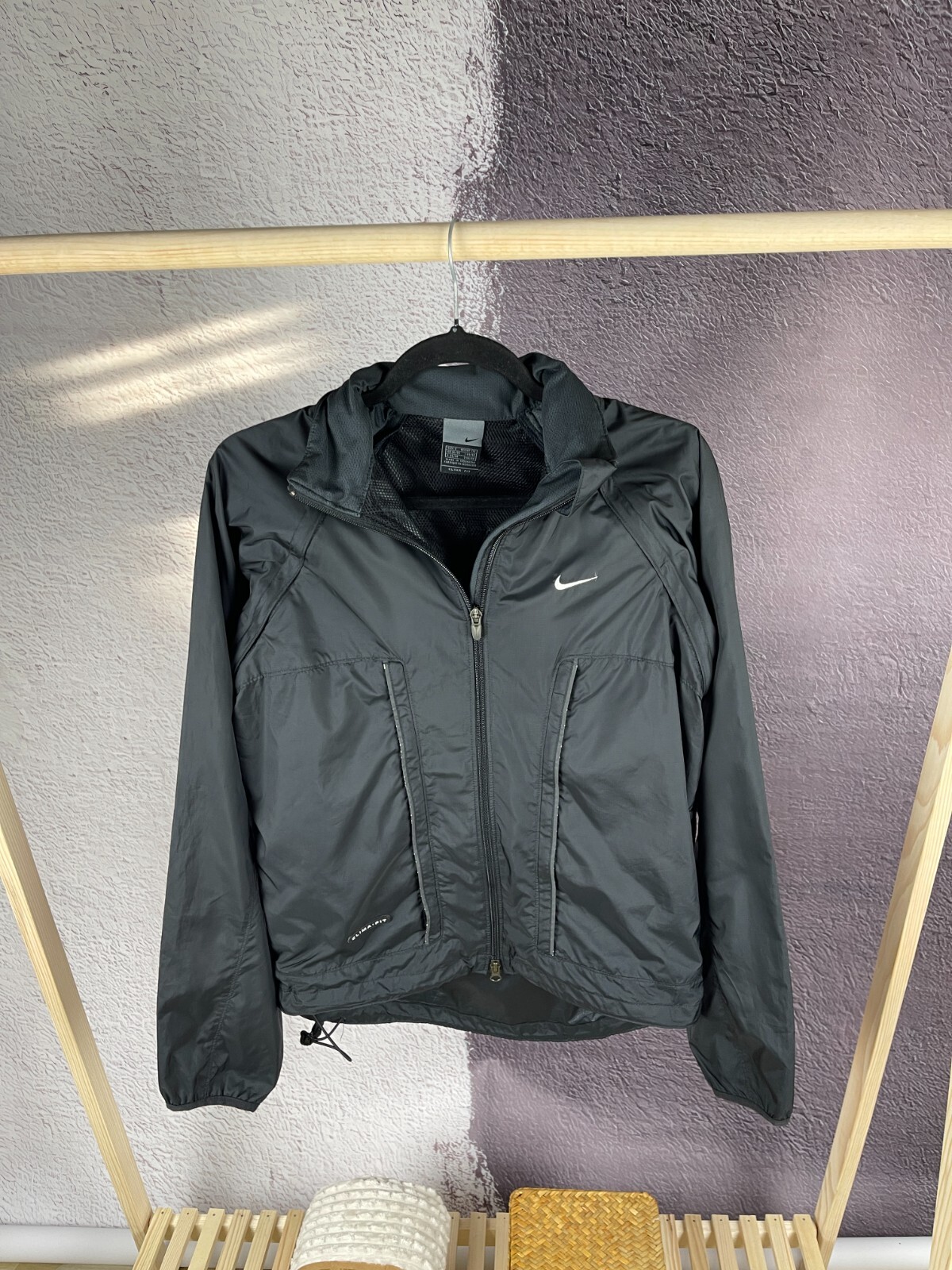 Nike vintage y2k running 2 in 1 jacket vest nylon clima-fit
