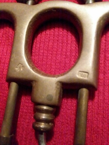 Unique vintage  Brass Corkscrew  Free Shipping