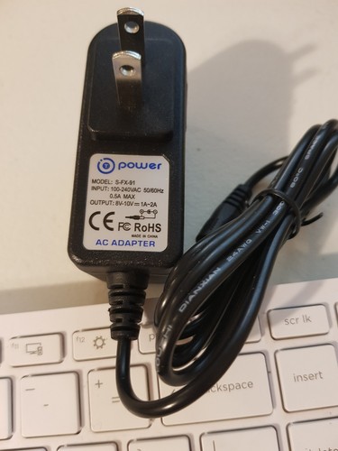 T-Power S-FX91 AC Adapter Wall Charger For Sony portable DVD Players