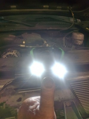 SNAP ON ECHDF042 G HIGH-TECH HEADLAMP LIGHT GREEN 450 LUMENS