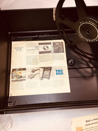 Vintage Bell& Howell Filmsound 8 Super 8 8mm PROJECTOR # 458A
