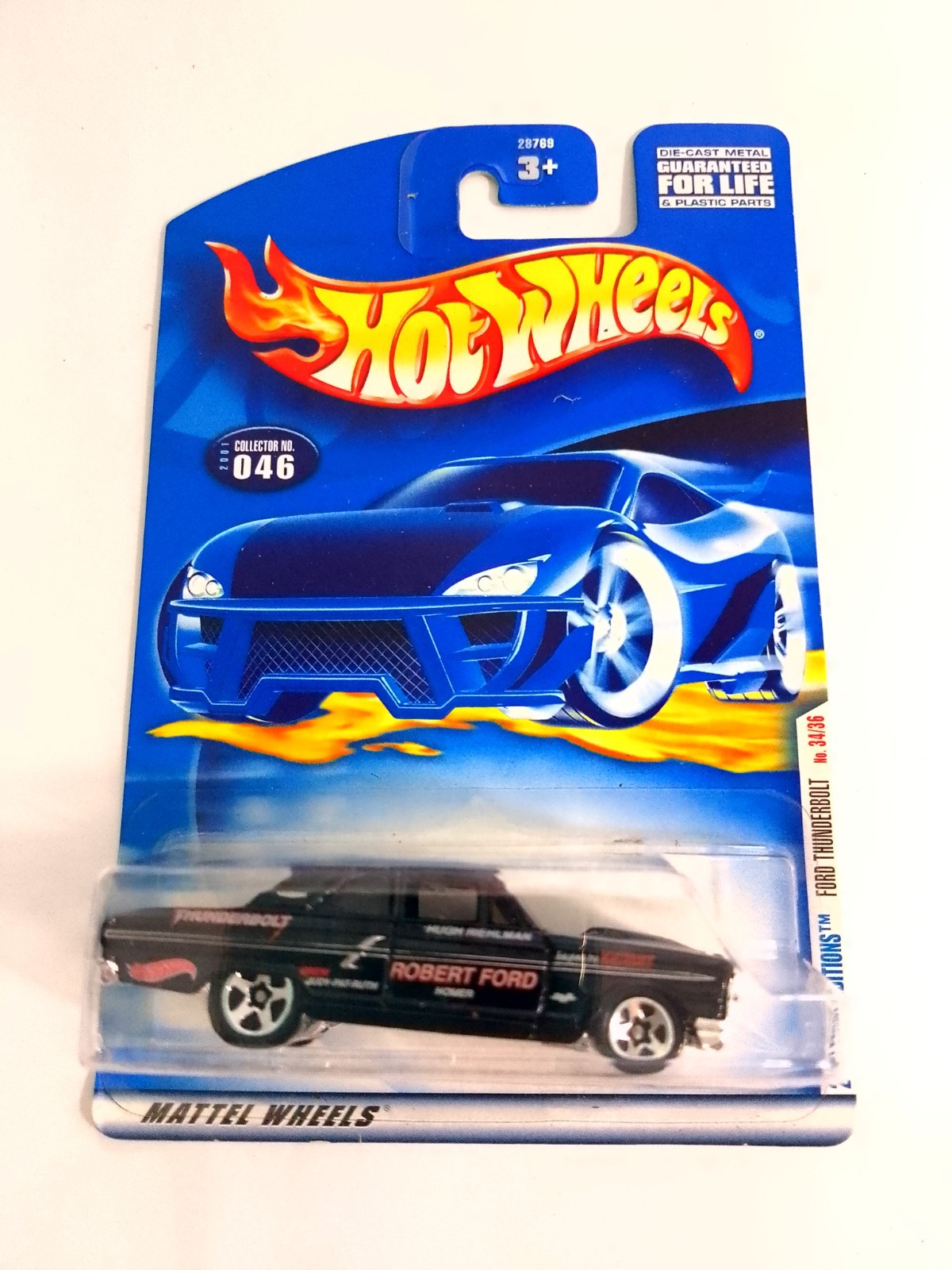 Hot Wheels 2001 Ford Thunderbolt 2001 First Editions 34/36