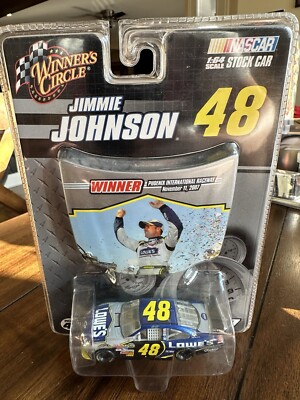 Winners Circle 2007 1/64 #48 Jimmie Johnson Lowes Phoenix Win Diecast Raced Rare