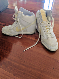 women's nike dunk wedge sneakers