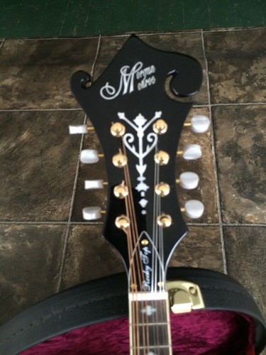 Morgan Monroe MMS-9FE Electric F Style Mandolin Maple Body W/hard case