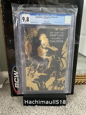 Something Is Killing The Children 36 CGC 9.8 Dell Edera Gold Foil Cover C