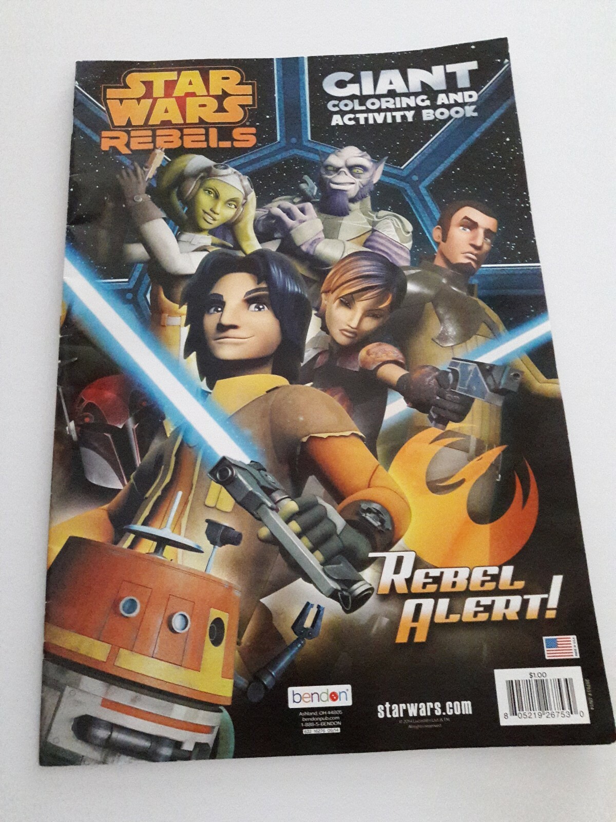 Star Wars Rebels Giant Coloring And Activity Book - From Movie Theme