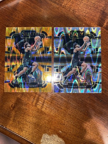 ピッチョリーニ 2023-24 Panini Select Cameron Thomas Orange Flash + Tectonic