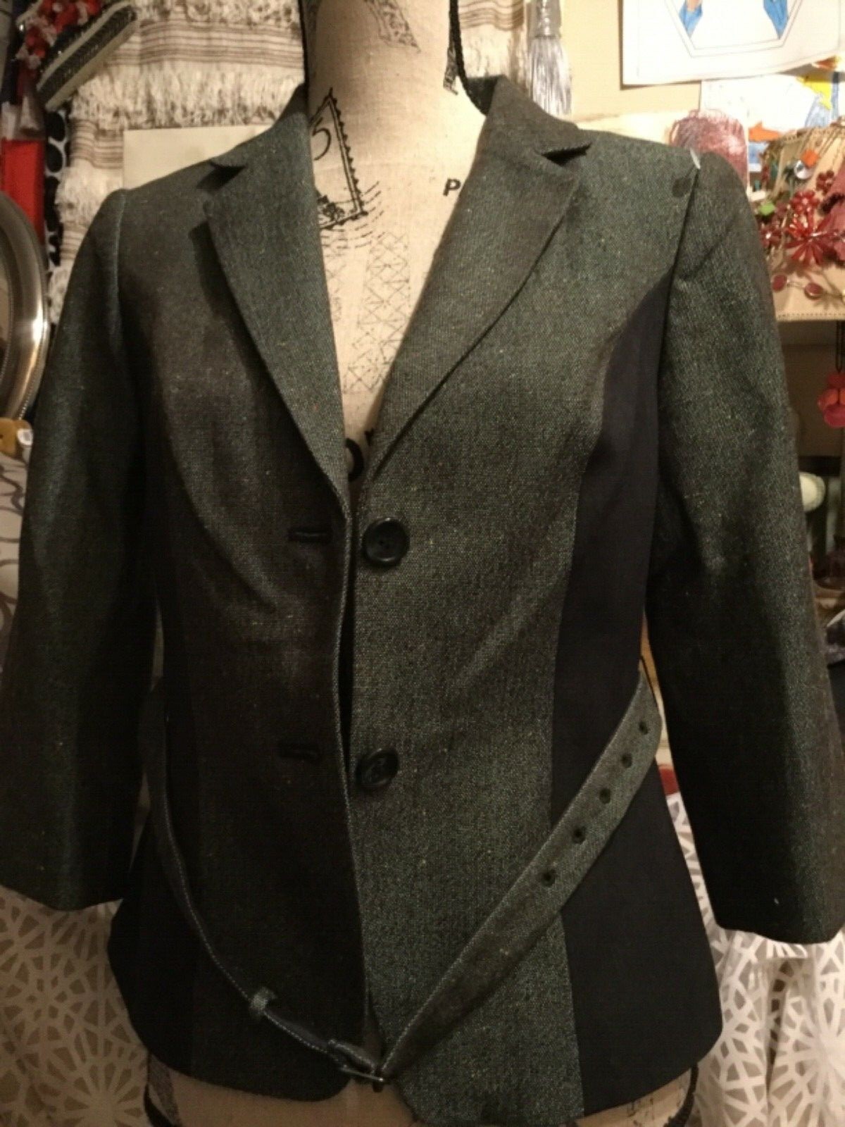 ジャケット・アウター Dear cutting tweed jacket dearmine 2plan ジャケット・アウター Dear cutting tweed jacket dearmine