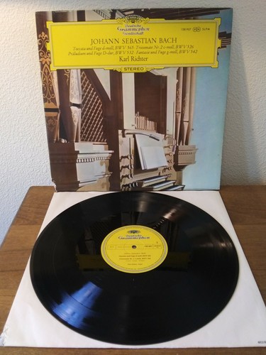 Johann Sebastian Bach, Karl Richter LP NM, Deutsche