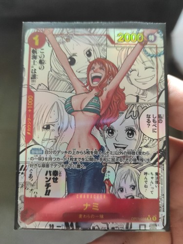 Nami OP01-016 Manga Alt Art ONE PIECE Card The Best Japanese
