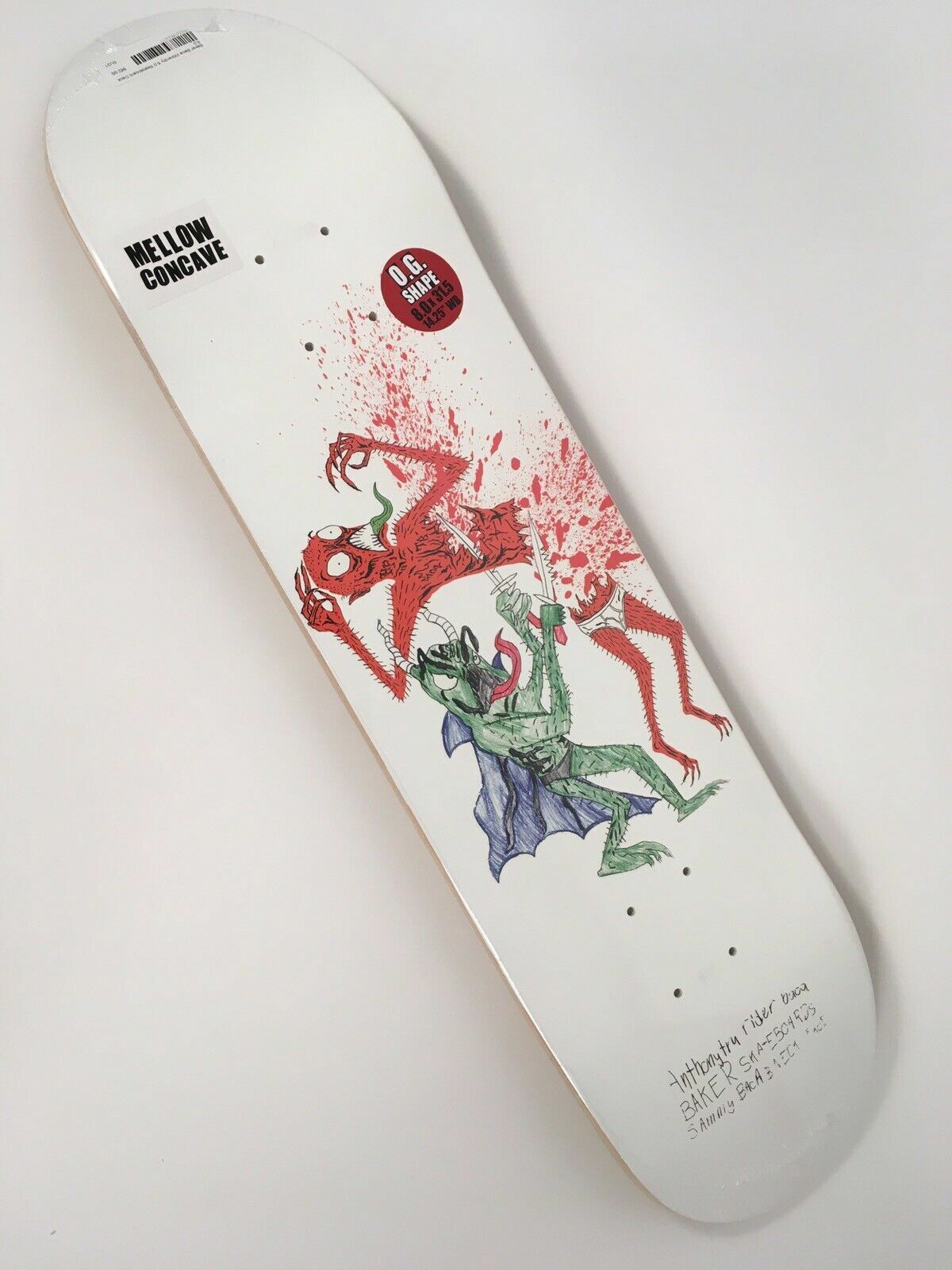 Baker x Neckface Sammy Baca Wizardry 8.0 Skateboard Deck