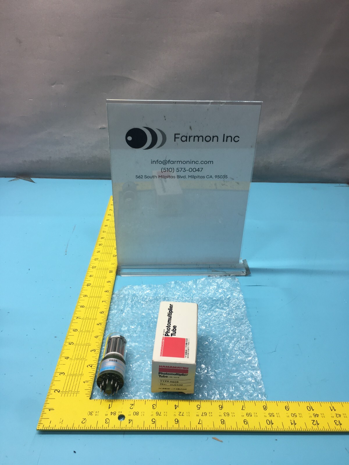 HAMAMATSU R928 PHOTOMULTIPLIER TUBE,3903-000001, 174224