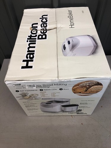 Hamilton Beach Bread Machine Maker Automatic Breadmaker Home Kitchen Bakery 2lb