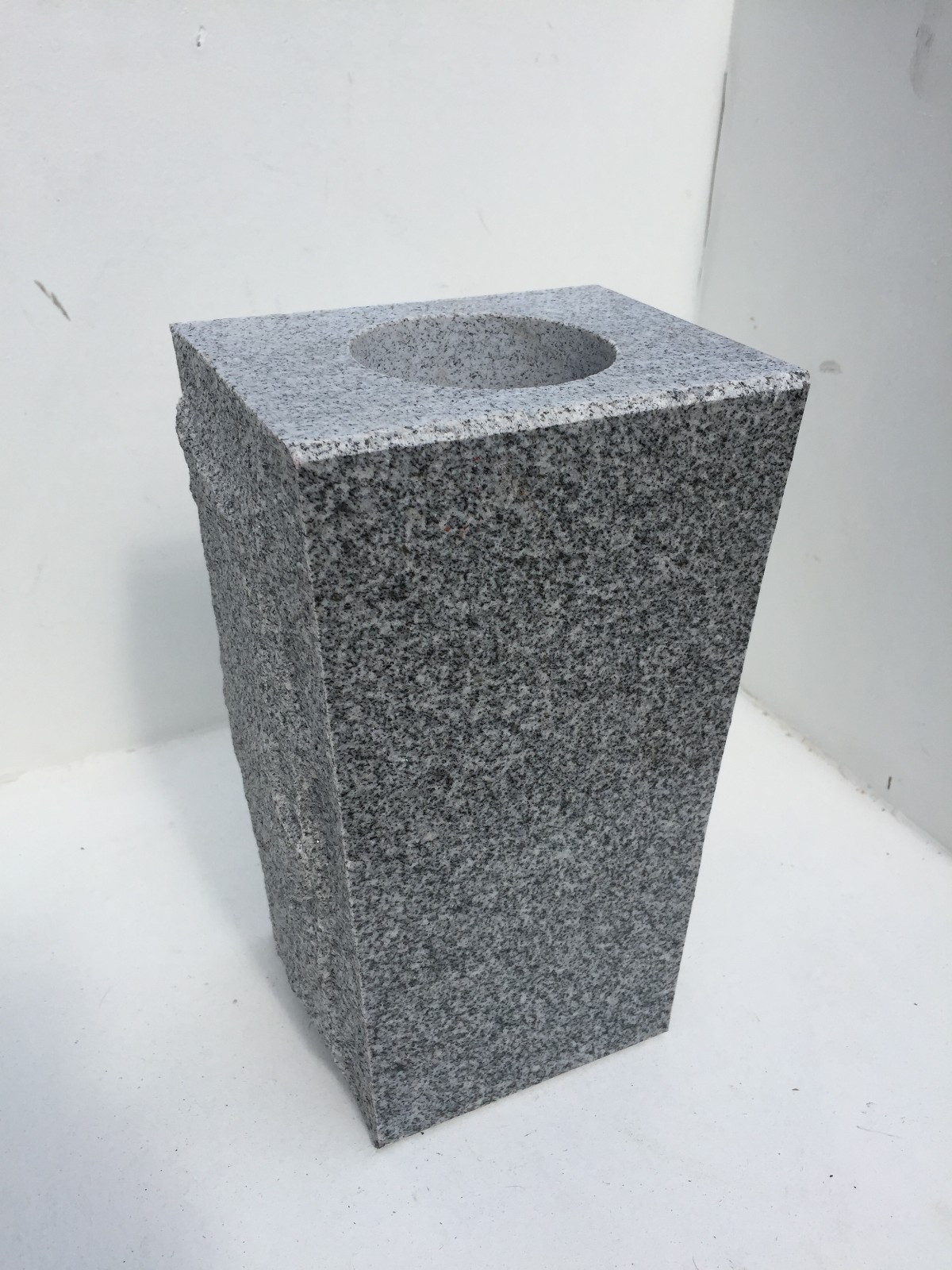 Vase Granite Memorial Headstone Cemetery Funeral Tombstone 5 X 4 X