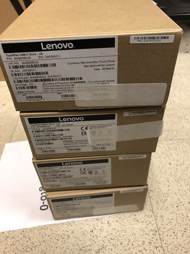 SELLING FAST BRAND NEW SEALED Lenovo Thinkpad USB-C Dock 40A90090US 90 WATT DOCK