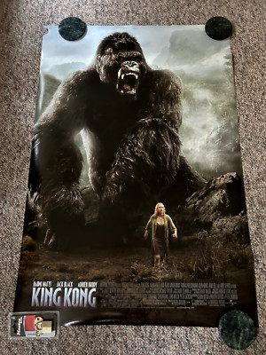 KING KONG MOVIE POSTER 2 Sided ORIGINAL INTL FINAL VF 27x40 PETER JACKSON.