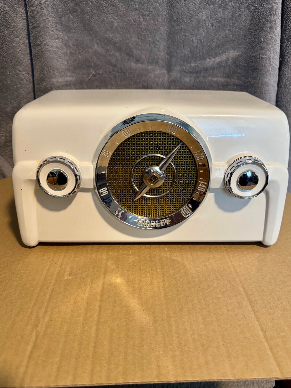 【アンティーク】MONTGOMERY　AIRLINE　真空管ラジオ　可動品　美品  CROSLEY Model 10-137 USA 真空管ラジオ