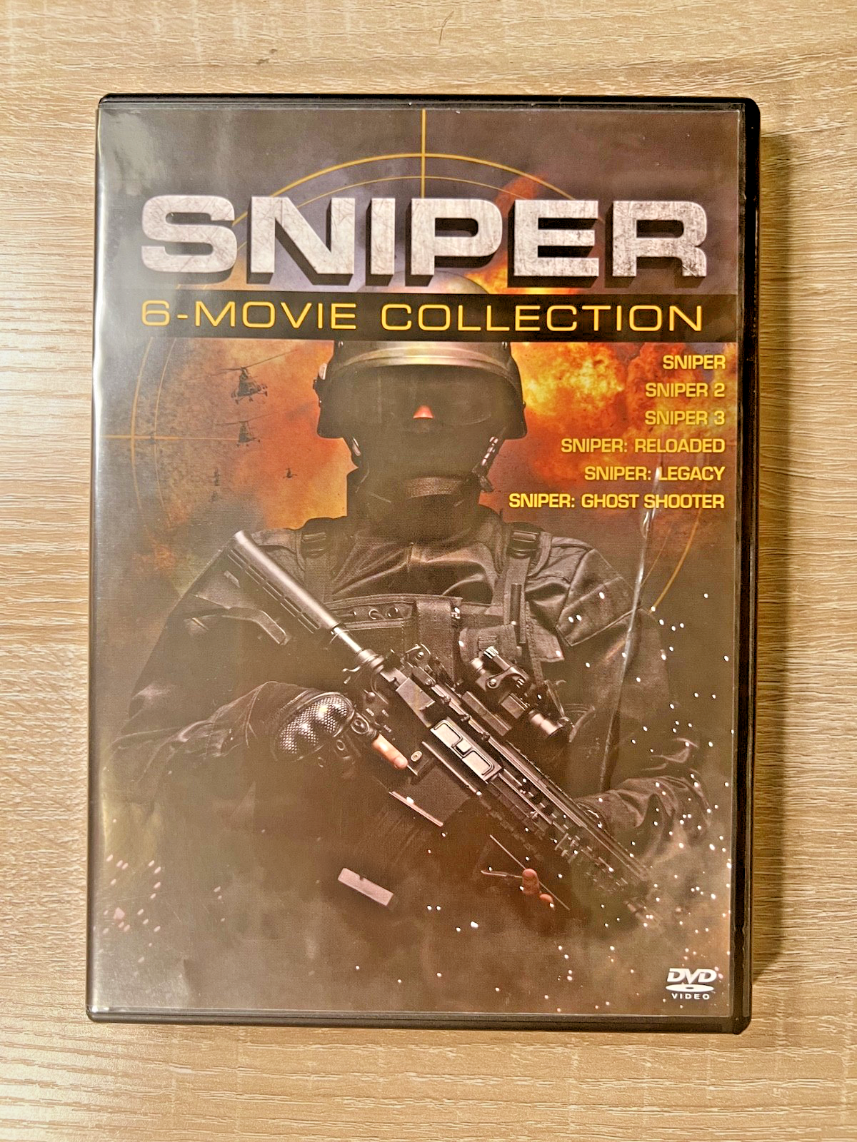 Sniper 6-Movie Collection DVD 1 2 3 4 5 6 Tom Berenger