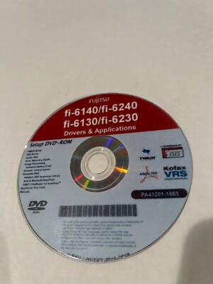 Fujitsu fi-6140 6240 6130 6230 Scanner Driver Software