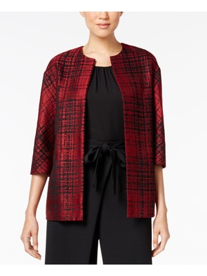 

Женский красный костюм ANNE KLEIN для рабочей куртки, 10625834