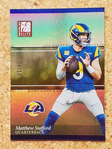 2023 Panini Donruss Elite Matthew Stafford #25