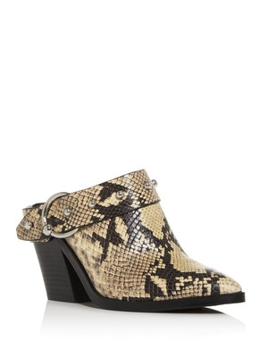 Женские шлепанцы REBECCA MINKOFF с бежевым ремешком-кольцом Sallest Too, 6,5 М
