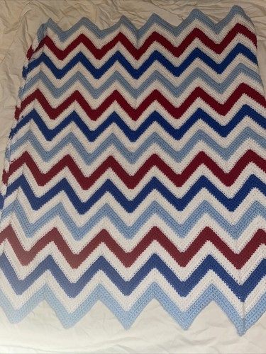 Throw 32”x35” Red, White, Blue, Baby New