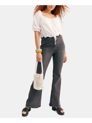 

Женские серые джинсы FREE PEOPLE, Серый, OB928097