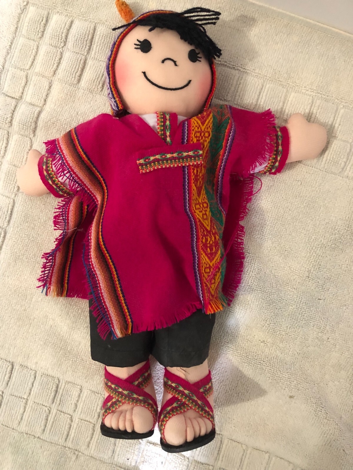 Peru Rag Doll 14"