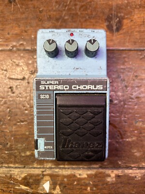 Ibanez SC10 Stereo Chorus Guitar Effect Pedal -  Analog BBD Circuit - Works/AsIs