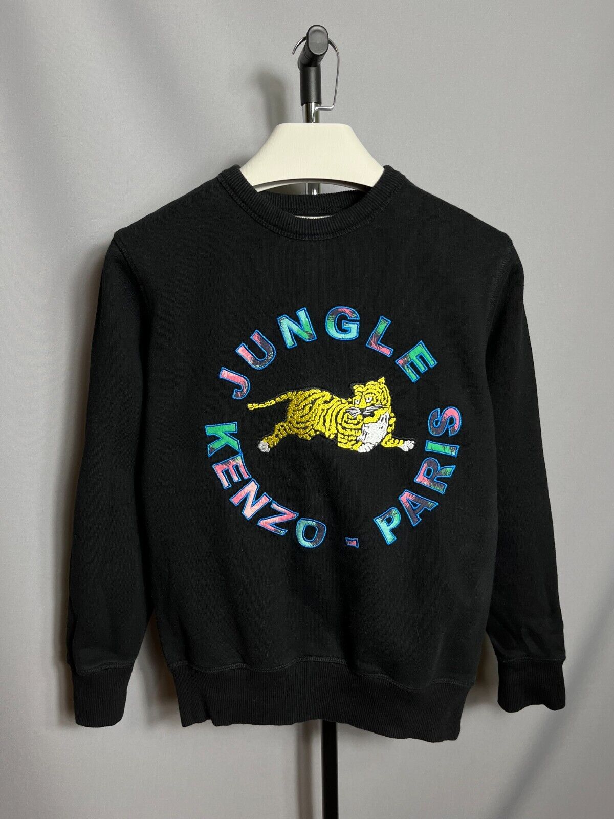KENZO KIDS - Boys Green Tiger Sweatshirt | Childrensalon Outlet