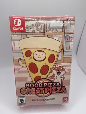GOOD PIZZA, GREAT PIZZA STEELBOOK EDITION - NINTENDO SWITCH - BRAND NEW SEALED