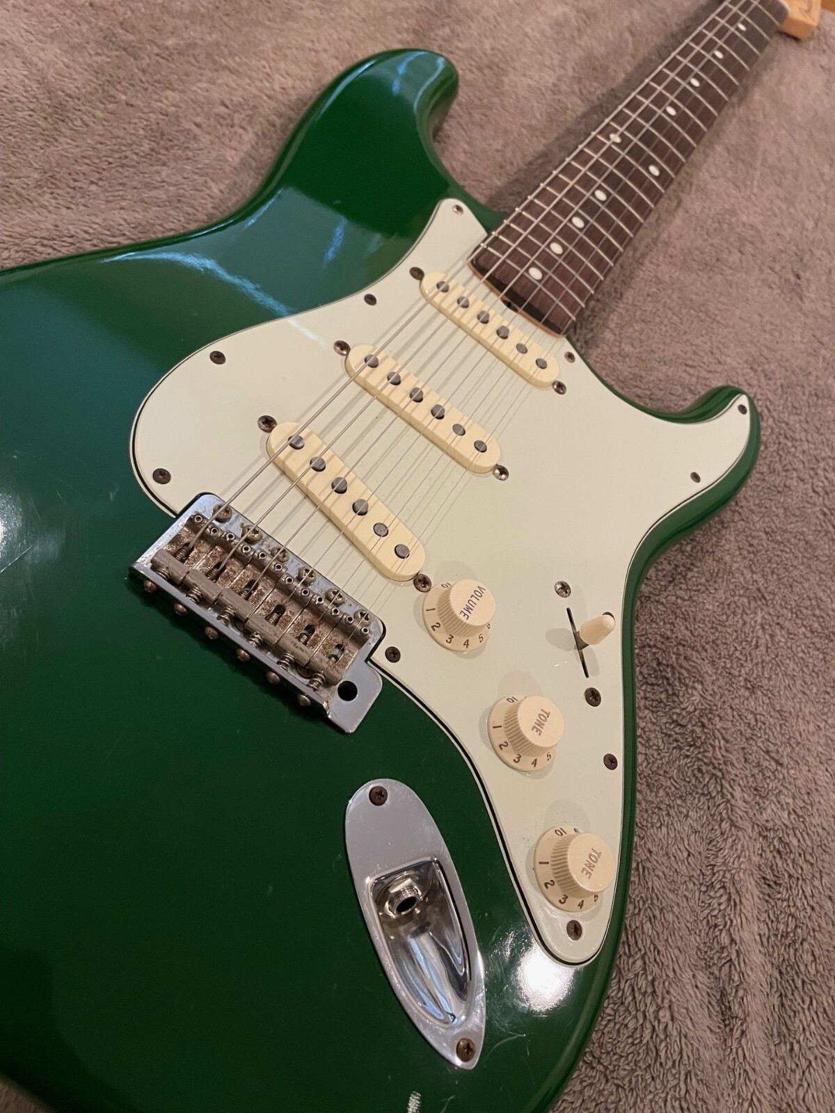 Vintage Fender Stratocaster Classic 60's MX British Green